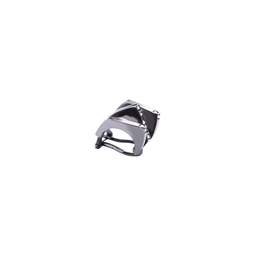 Black 'Congiunzioni' cuff earring CONGIUNZIONI | OR3 MONOAGN SQ9